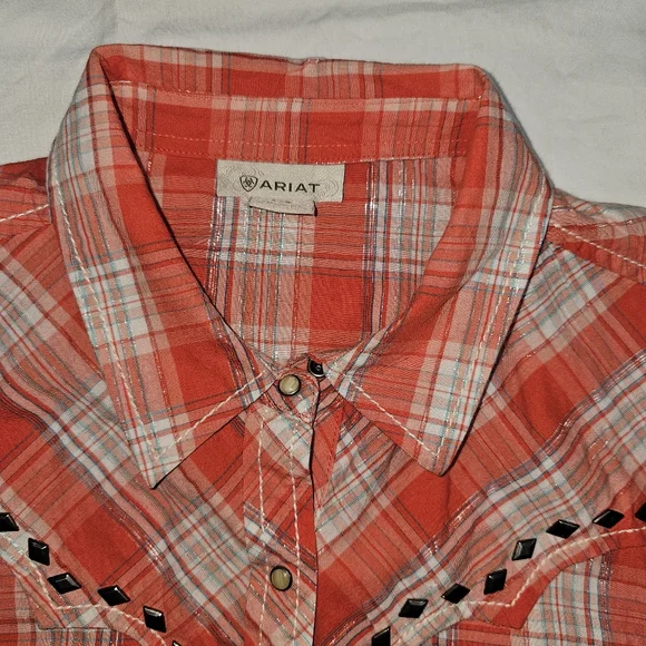 Ariat orange Silver - Picture 2 of 12